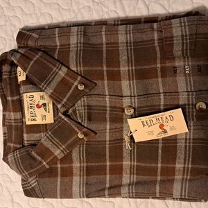 Red Head Brand Men's XL Tall Flannel NWT